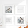 Providence - Winter Sparrow Wall Art Set (4 Prints) | Christian Home Decor | Bible Verse
