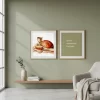 Christian Last Supper Wall Art Set – 18 Printable Digital Prints with Bread and Wine Illustrations and Loved Redeemed Forgiven Typography in 15 Colors | Square PNG JPG PDF Instant Download